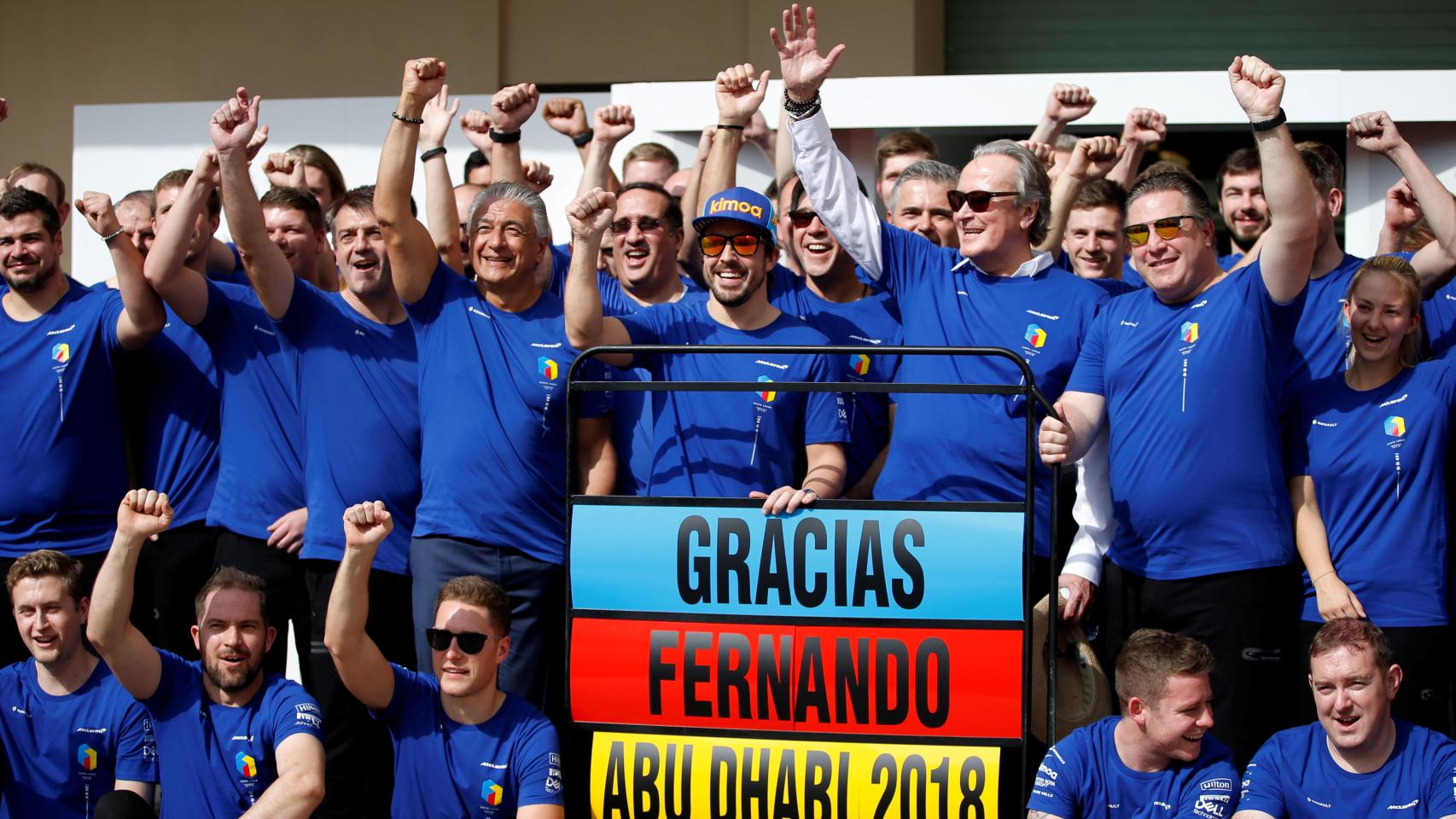 La despedida de Fernando Alonso de la Fórmula 1 en el Gran Premio de Abu Dhabi