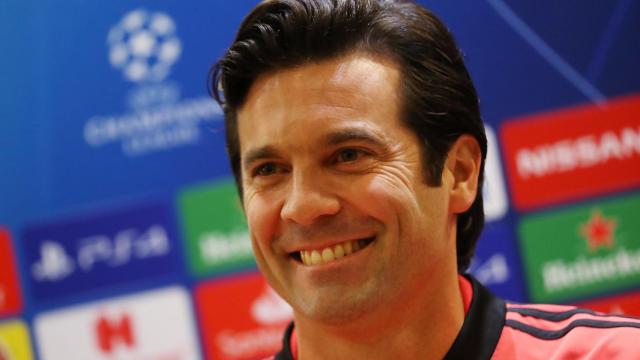 Solari, en rueda de prensa previa a la Champions League