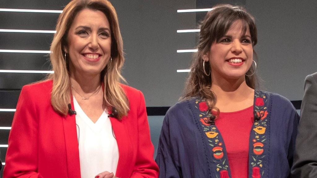 Candidatos a las elecciones andaluzas este lunes en TVE.