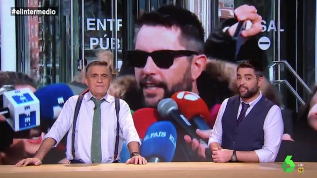 Dani Mateo, más serio en 'El intermedio': Todo lo que hacemos es ficción