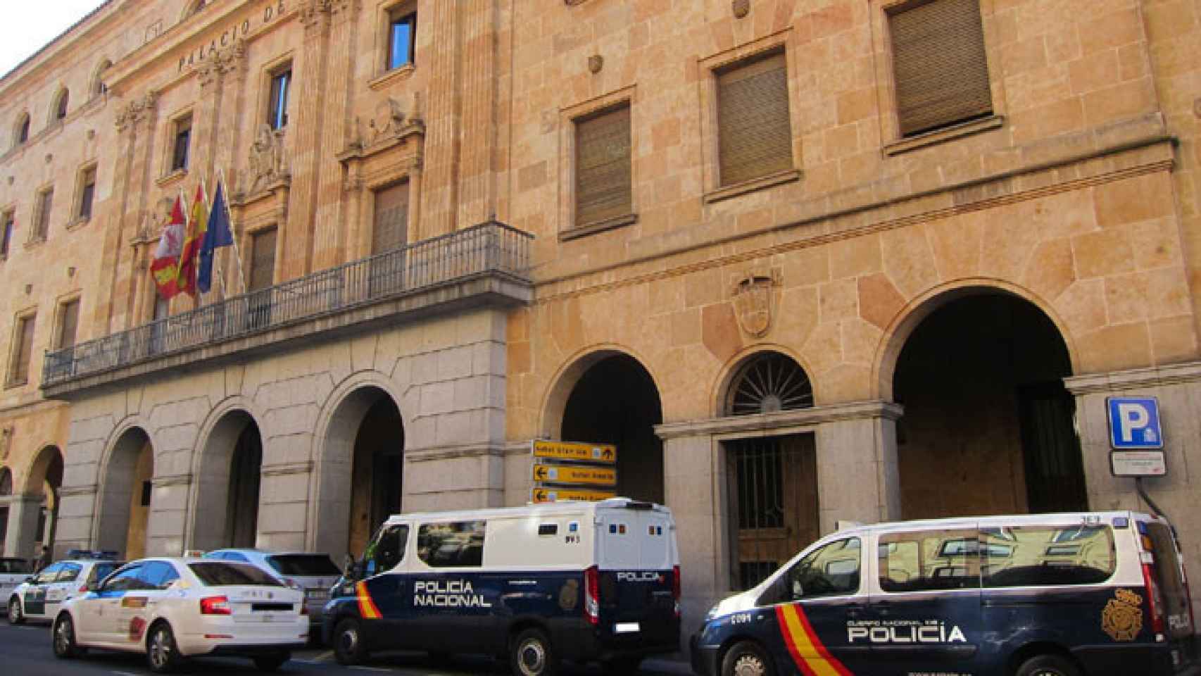 Imagen de los juzgados de Salamanca.