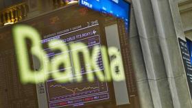 Imagen de archivo de Bankia en la Bolsa de Madrid.