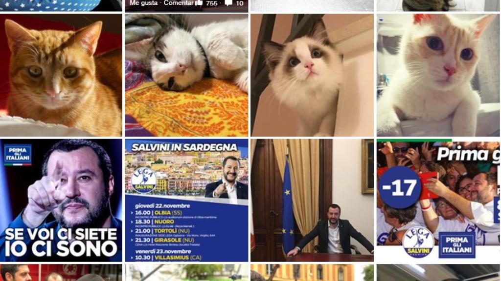 Galería del Facebook de Matteo Salvini.