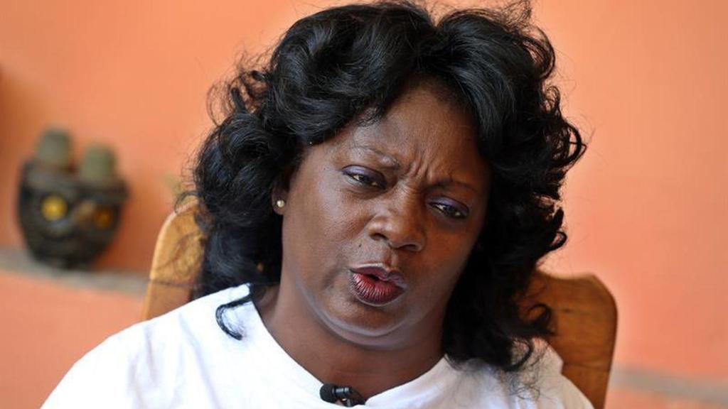 Berta Soler, líder de las Damas de Blanco, movimiento femenino de la oposición democrática en Cuba.