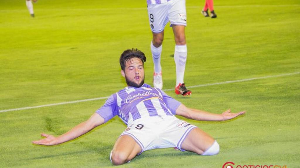 Jose marca el primer gol del Real Valladolid esta temporada