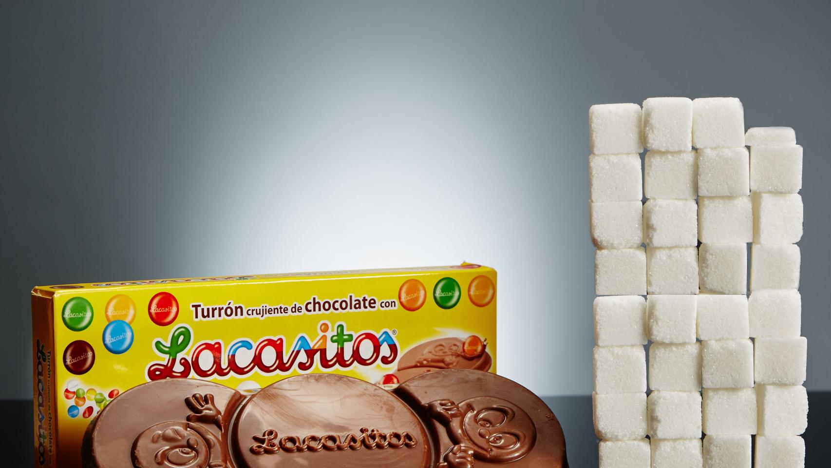 Turrón lacasitos