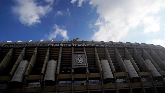 Estadio Santiago Bernabéu.