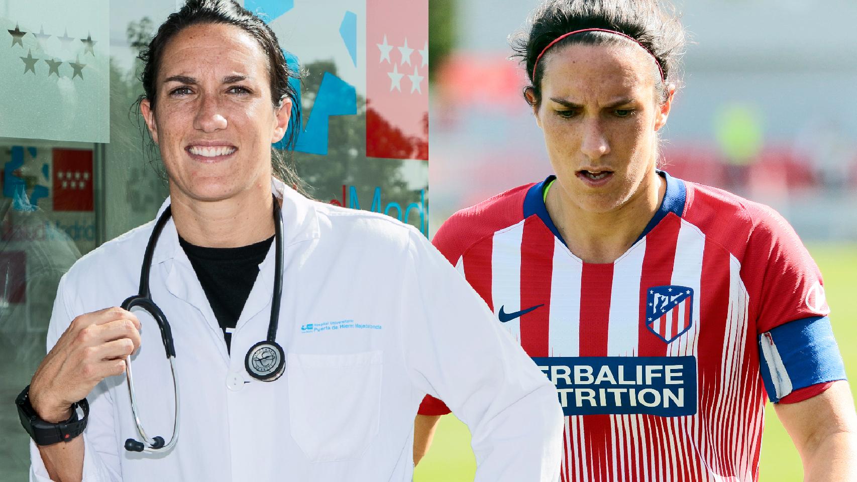 Silvia Meseguer Foto: Albatros Flández (AFE) y Atlético de Madrid