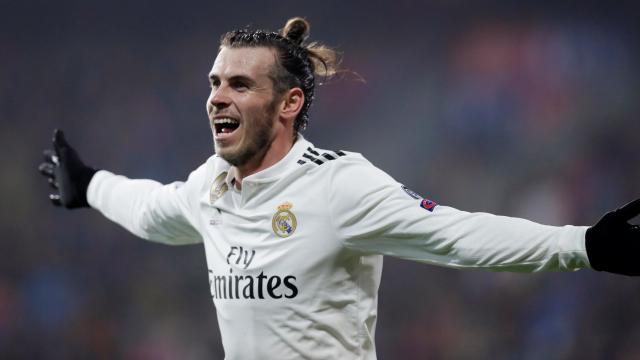 Gareth Bale, en un partido del Real Madrid