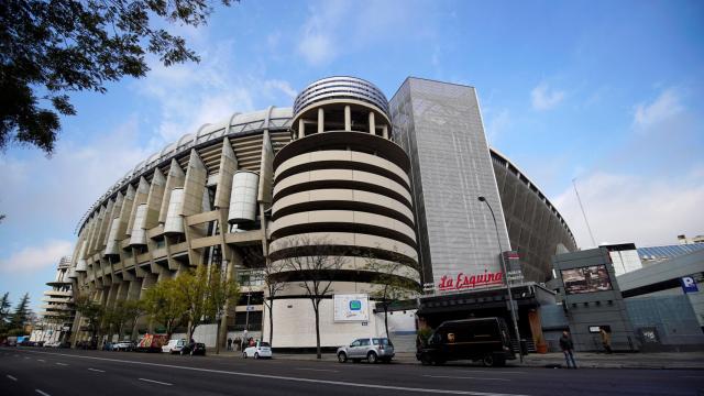 Estadio Santiago Bernabéu.