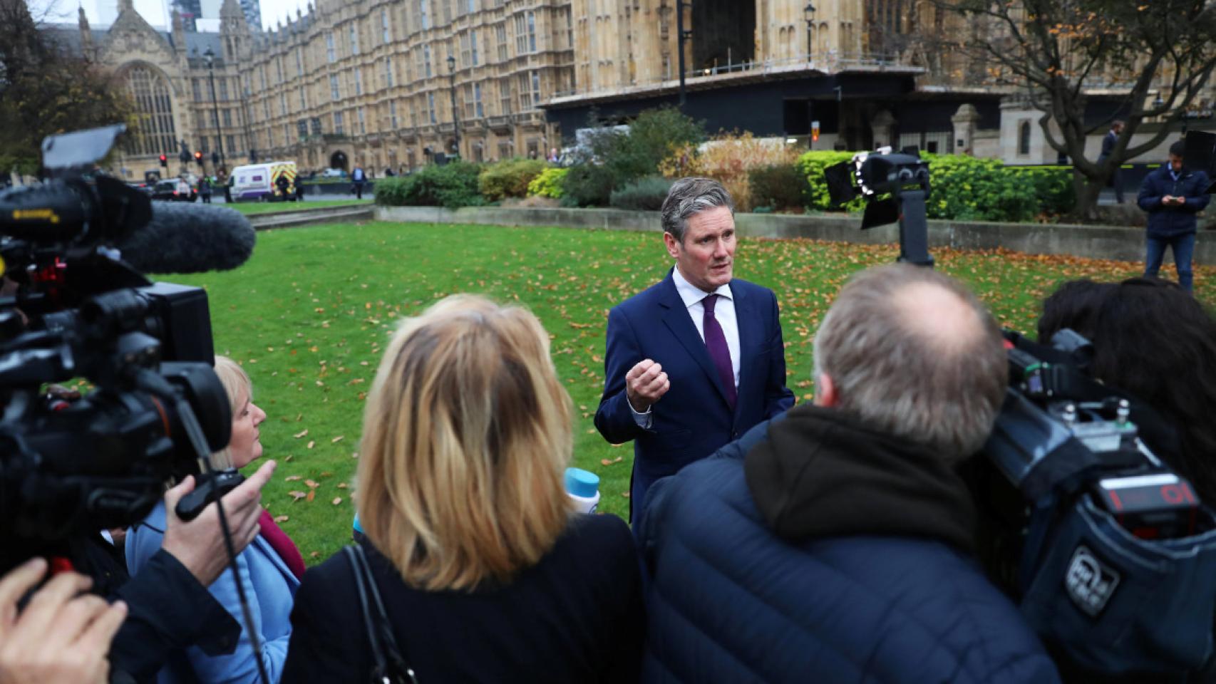 El portavoz para la salida de la UE, Keir Starmer