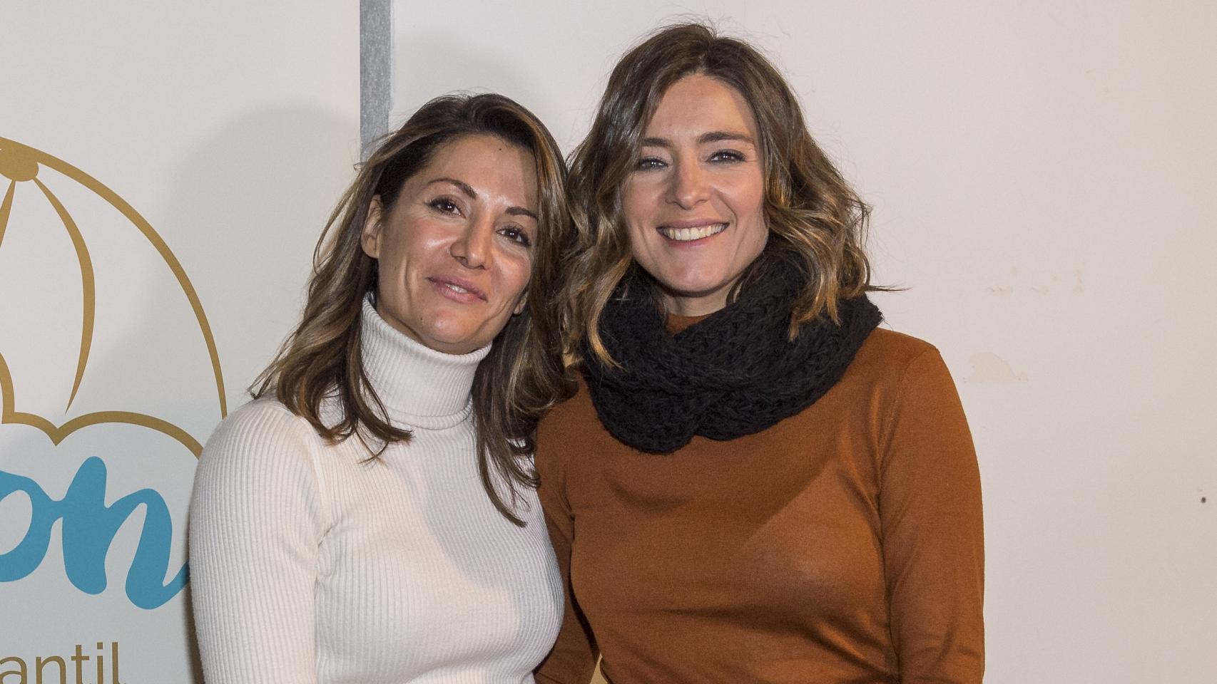 Sandra Barneda y Nagore Robles en imagen de archivo.