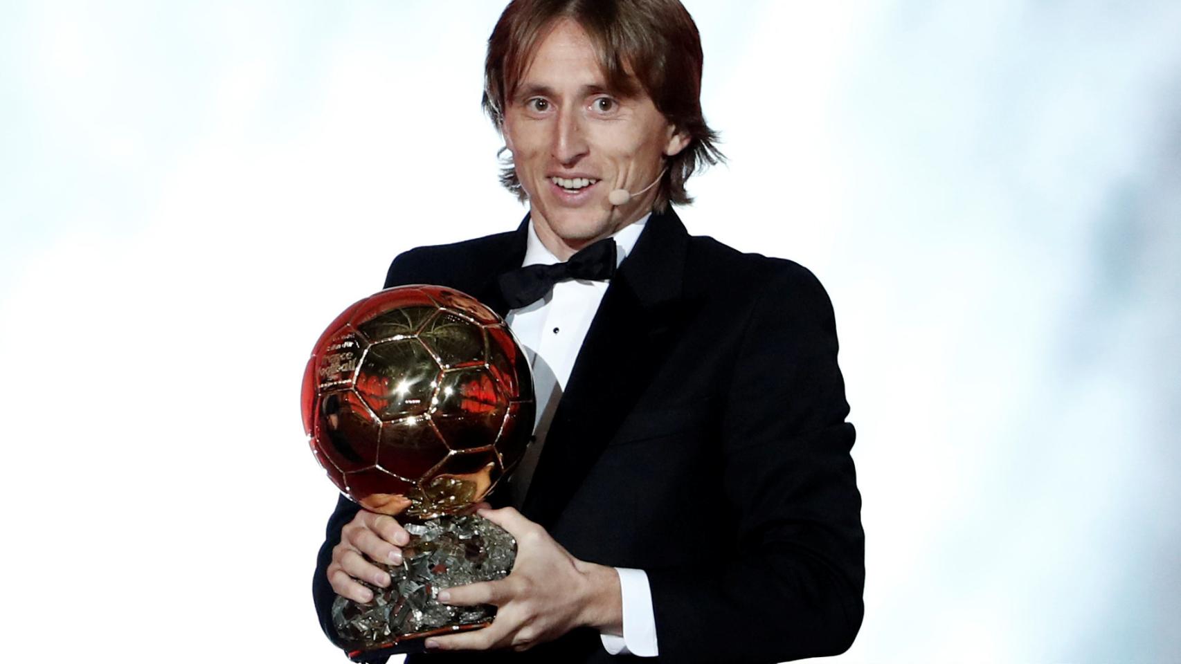 Luka Modric, Balón de Oro 2018