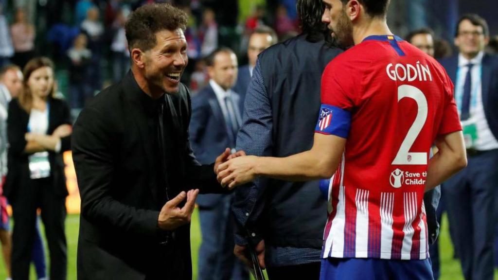 Simeone, tras ganar la Supercopa de Europa 2018