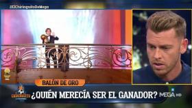 Jota Jordi, en El Chiringuito. Foto: Twitter(@elchiringuitotv)