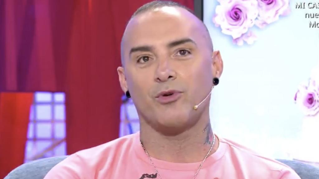 Dinio García en un programa de 'Sálvame'.