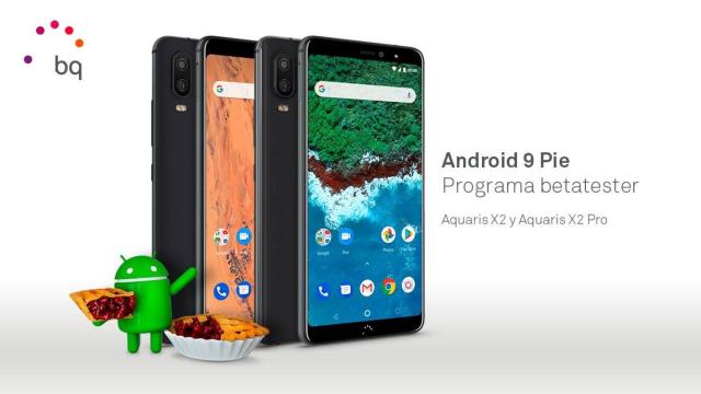 Android 9 Pie para los BQ Aquaris X2, la beta ya abierta
