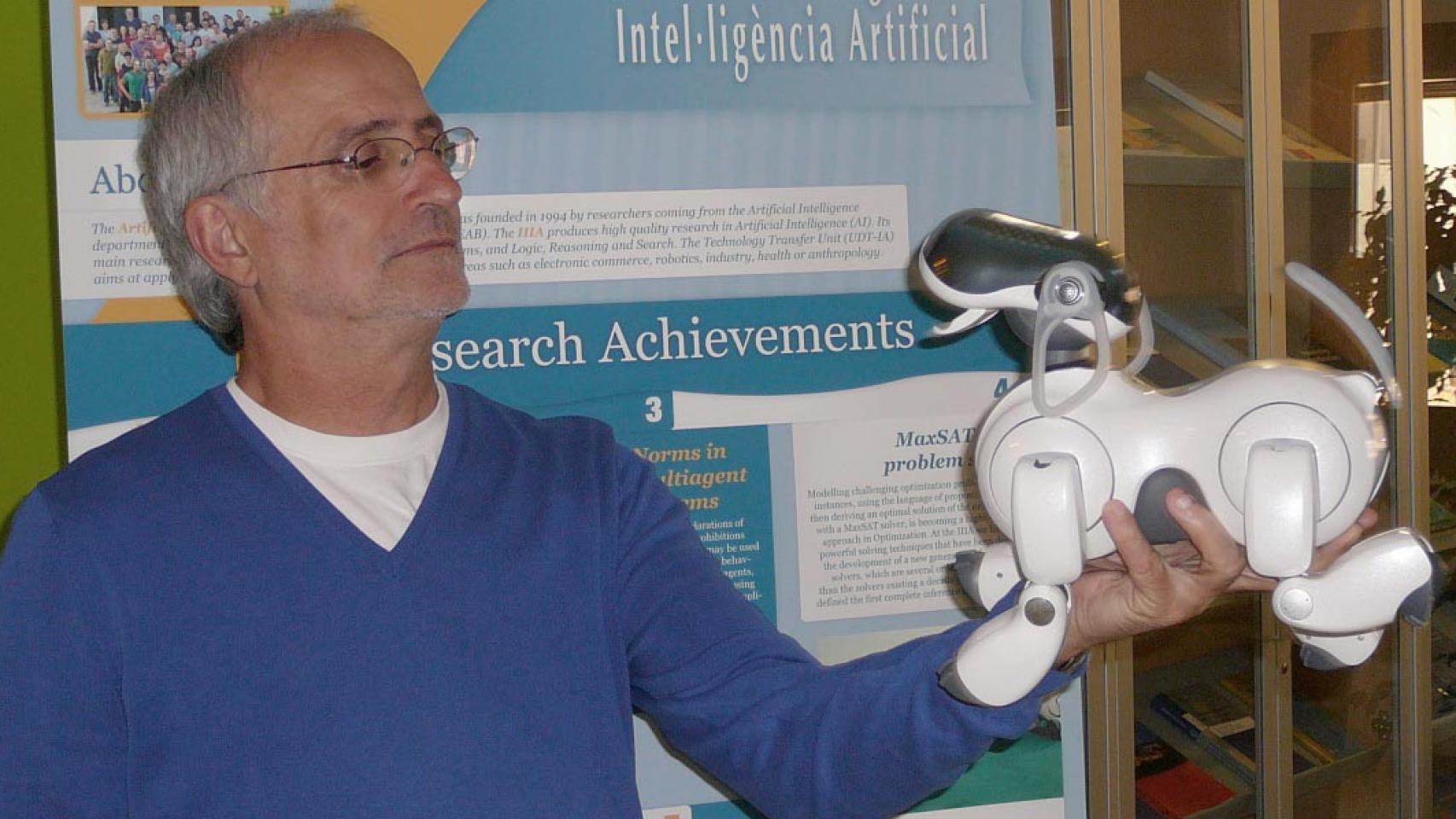 Ramón López de Mántaras, director del Instituto de Investigación en Inteligencia Artificial (IIIA-CSIC).