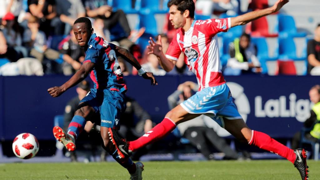 Boateng y Bernardo Cruz, en el Levante - Lugo.