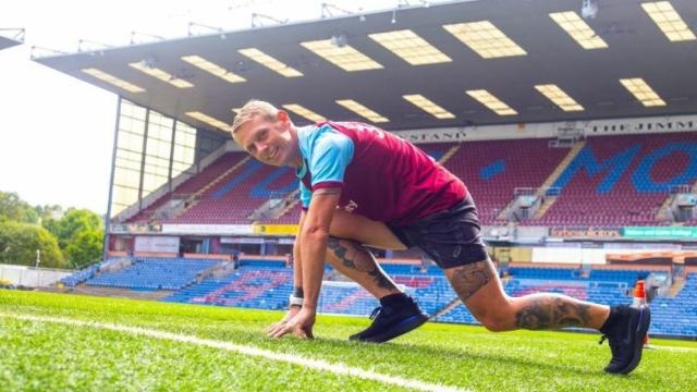 Scott Cunliffe, aficionado del Burnlife. Foto: www.burnleyfccommunity.org