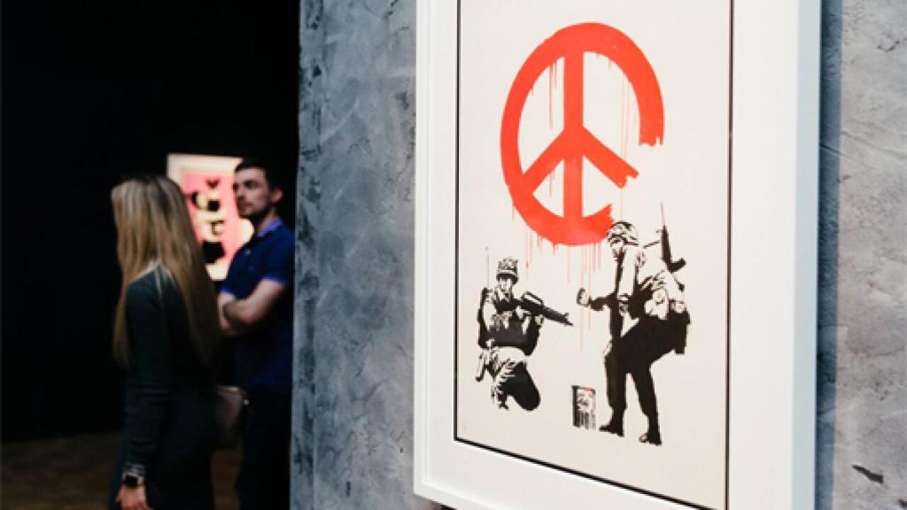 Image: ¿Rebelde o empresario? La obra de Banksy se muestra en España