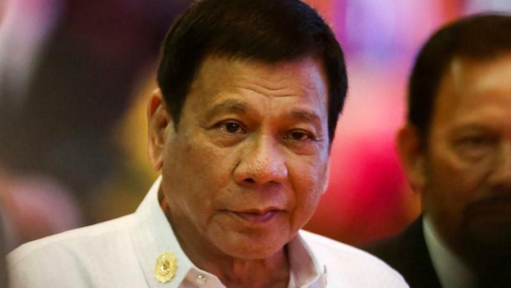 El presidente de Filipinas, Rodrigo Duterte.