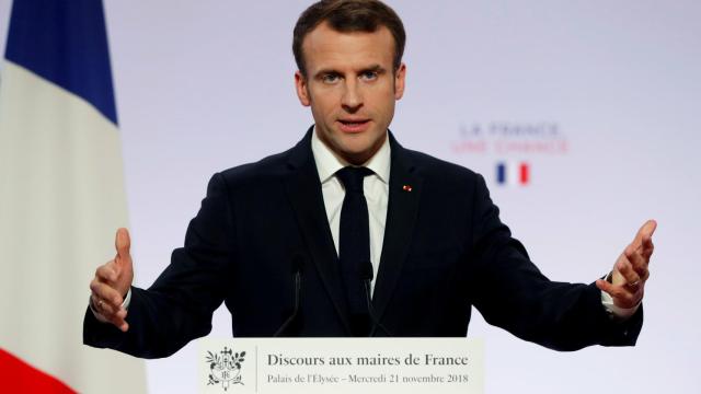 Macron, en una imagen de archivo.