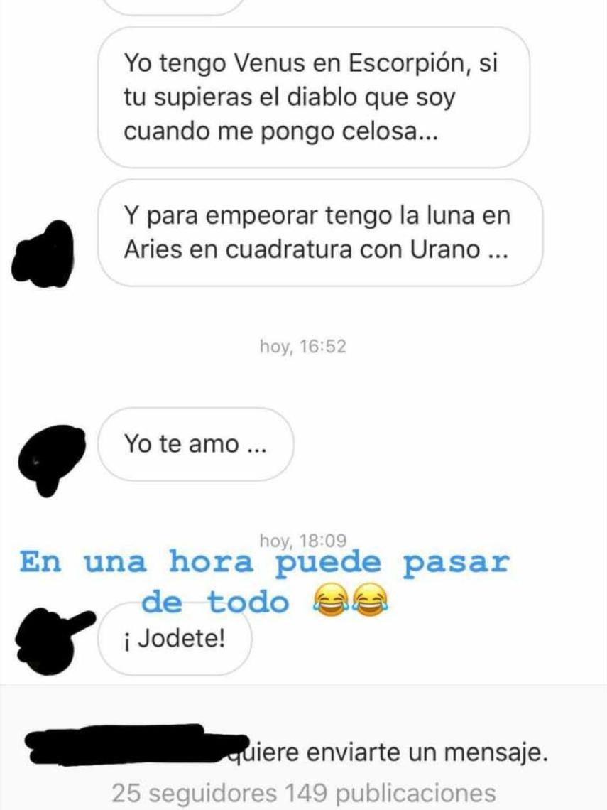 Captura de Isco sobre los mensajes de un fan