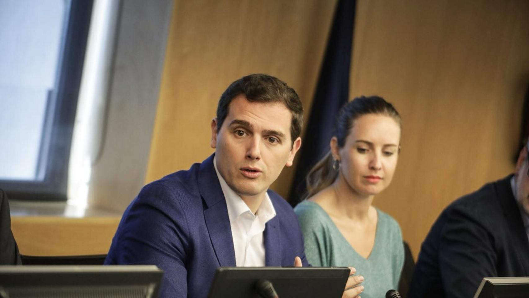 Albert Rivera, presidente de Cs.