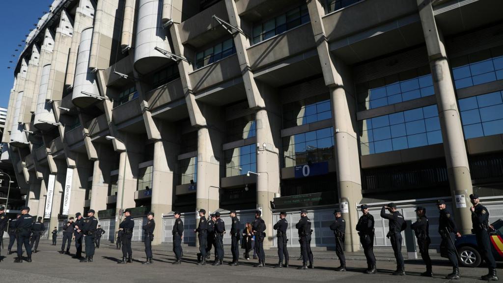 Aledaños del Santiago Bernabéu