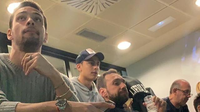 Dybala, en el Santiago Bernabéu. Foto: Twitter (@jotajimenezz_)