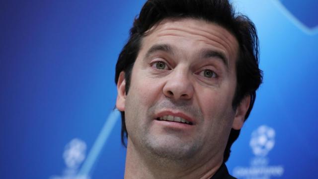 Solari, en rueda de prensa