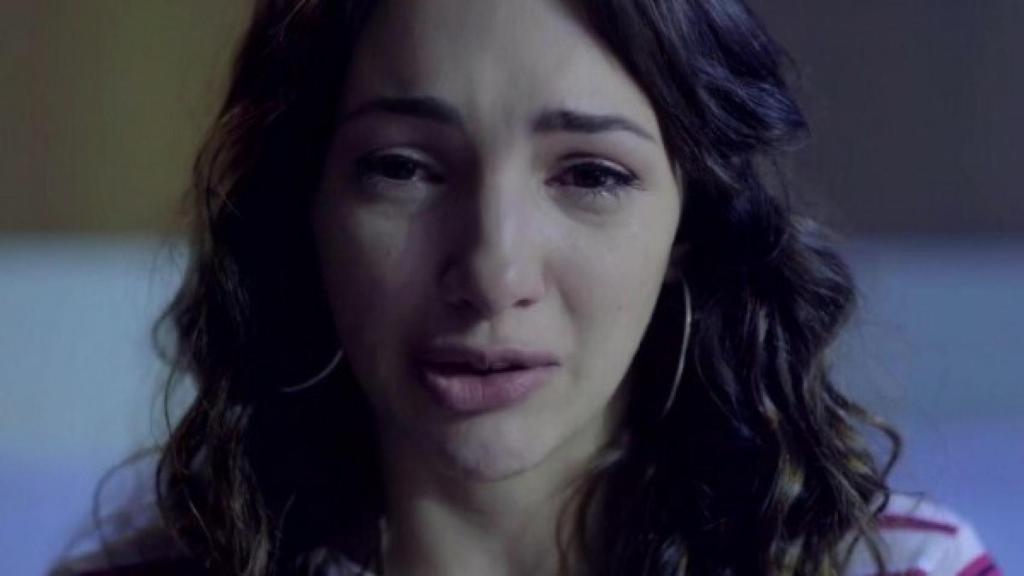 Thelma Fardín en el vídeo de la denuncia.