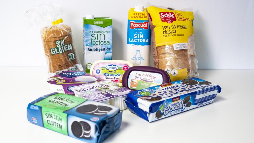 Productos sin gluten / sin lactosa