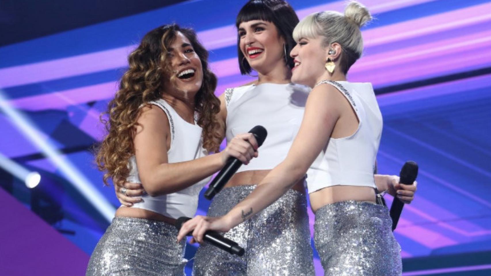 Julia, Natalia y Alba en 'OT 2018'