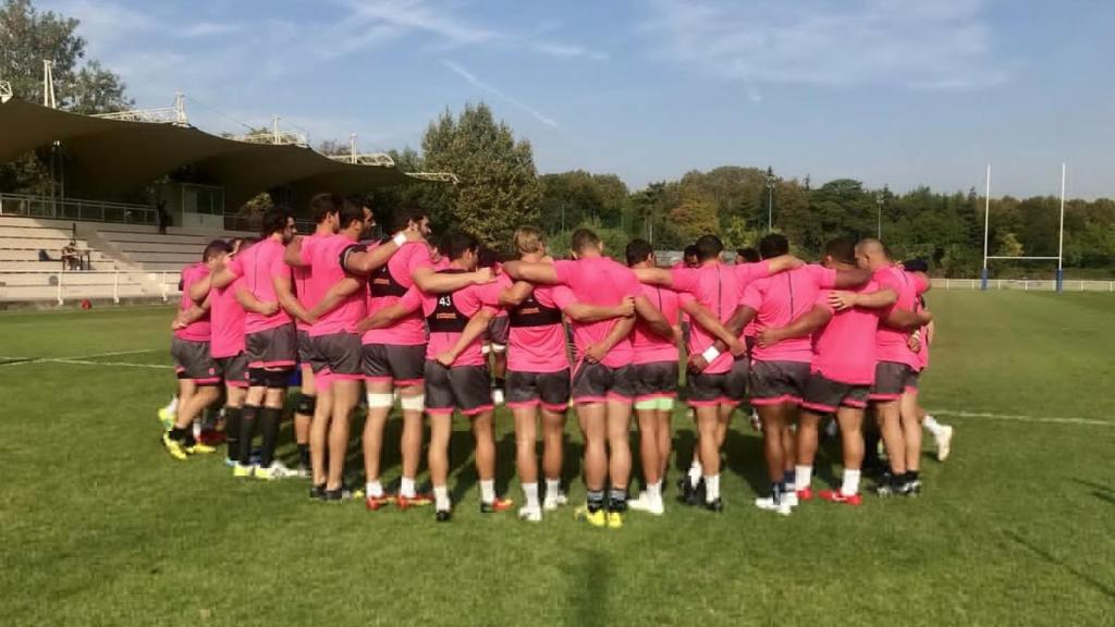 Stade Français Paris. Twitter : (@SFParisRugby)