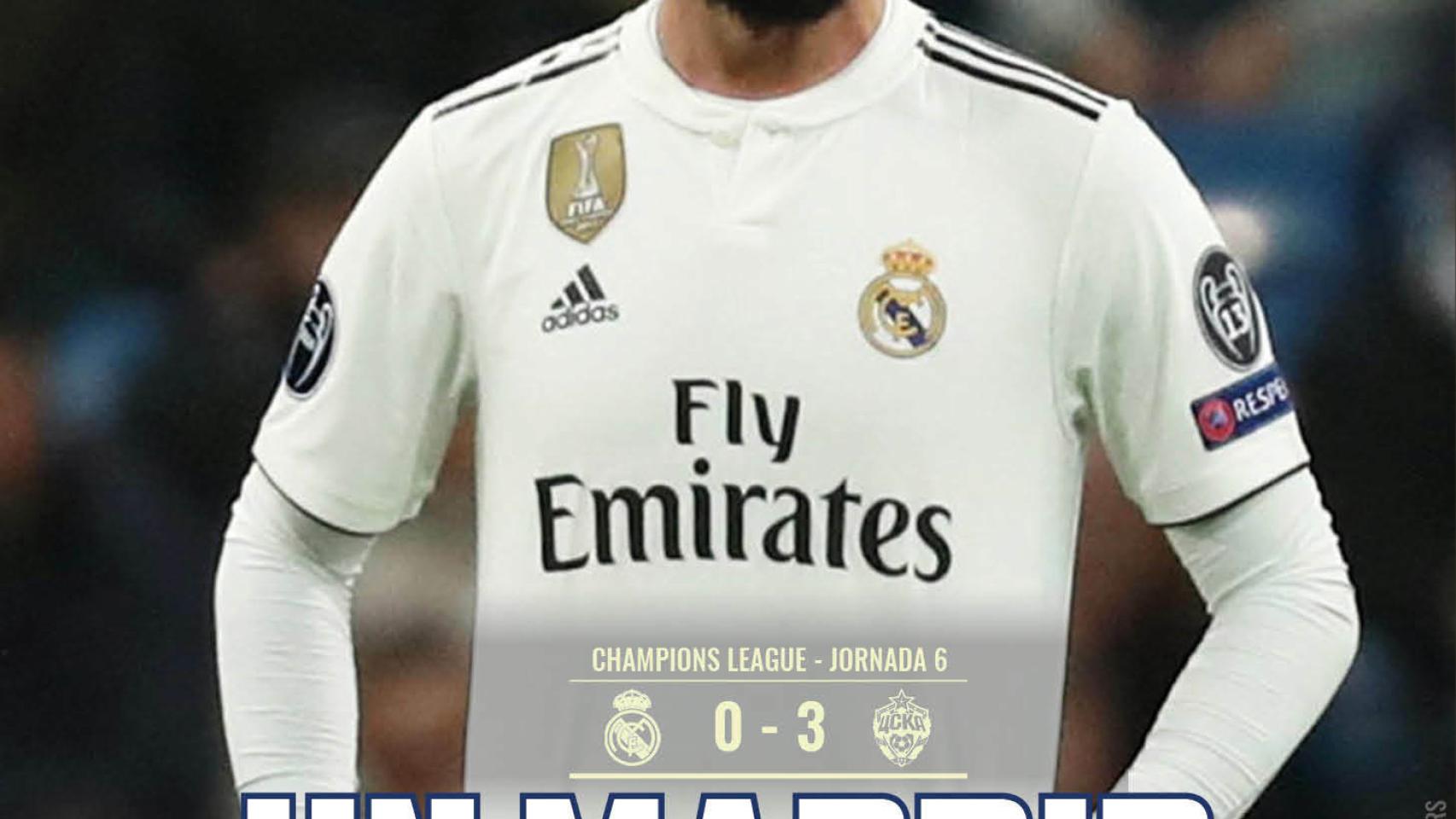 La portada de El Bernabéu (13/12/2018)