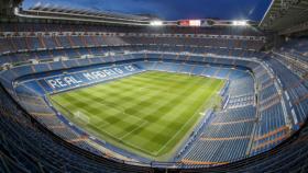 El estadio Santiago Bernabéu