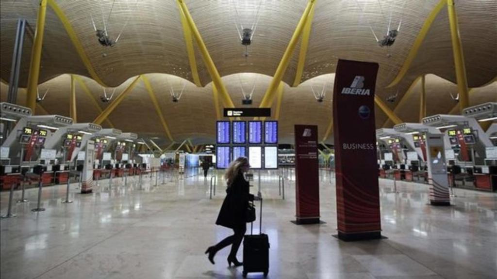 Imagen del aeropuerto de Barajas.