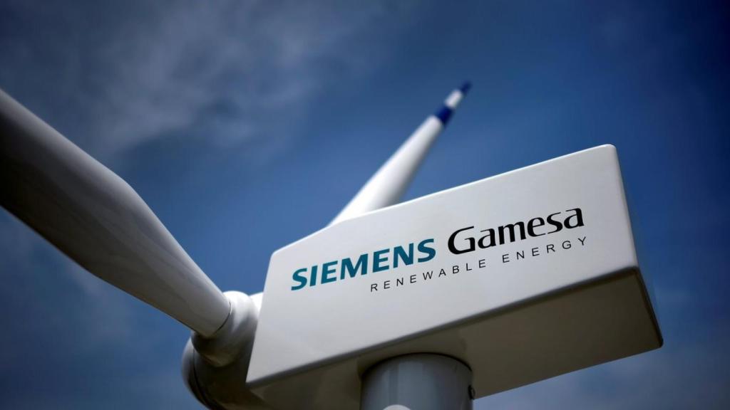 Una turbina de Siemens Gamesa.