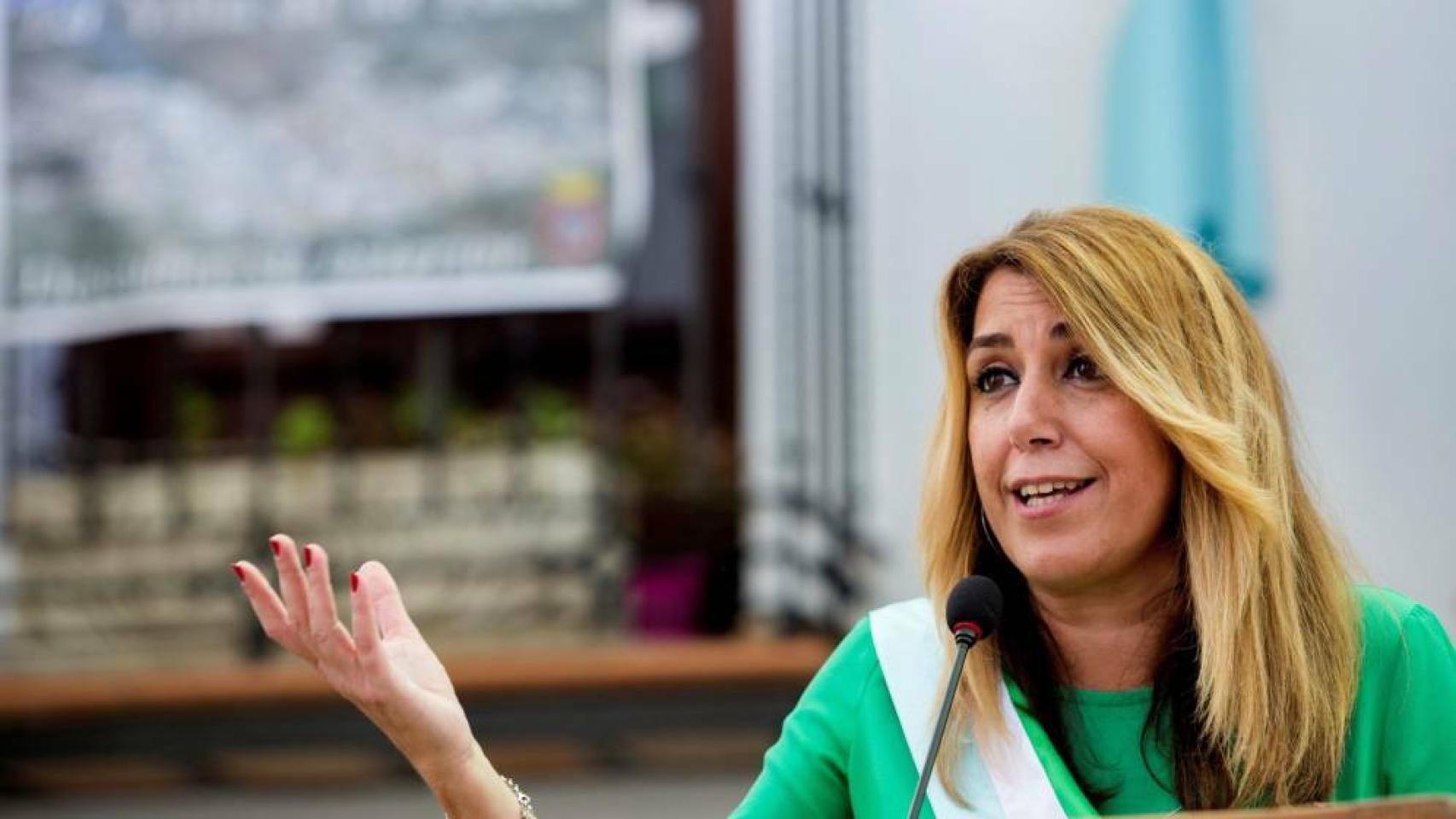 La presidenta de la Junta de Andalucía, Susana Díaz.