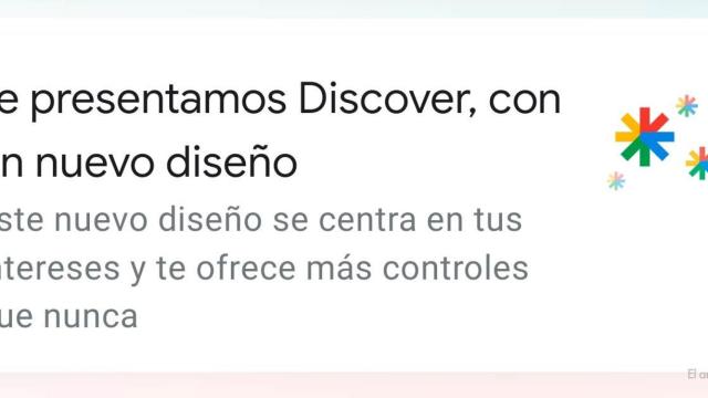 Google activa el nuevo diseño de Discover para todos