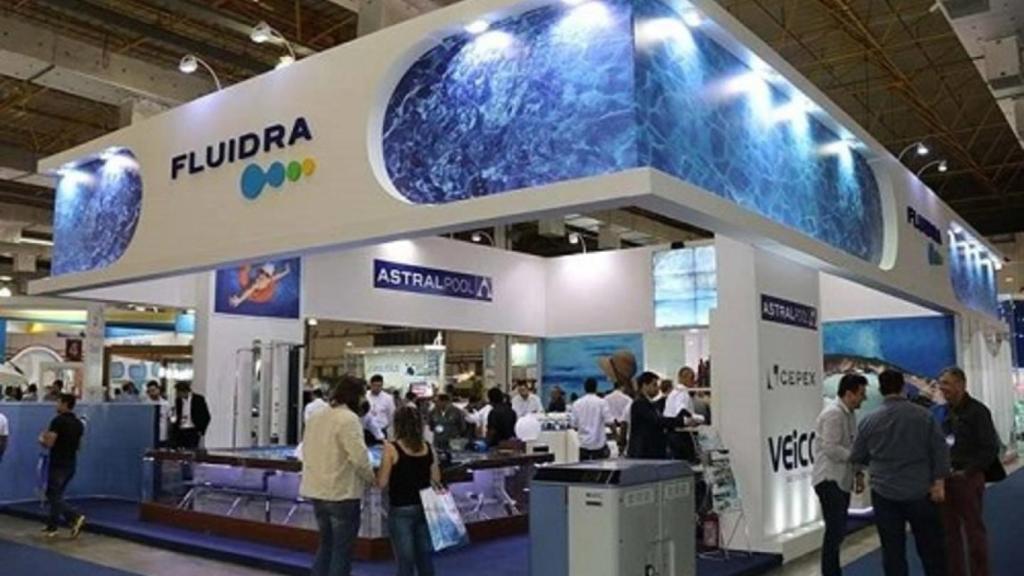 Stand de Fluidra.