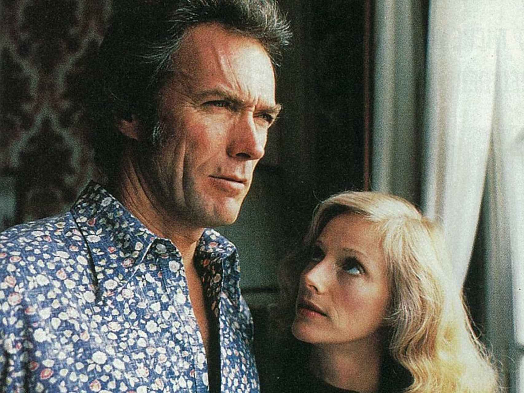 Sondra Locke y Clint Eastwood.