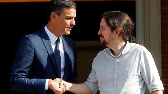 Pablo Iglesias y Pedro Sánchez