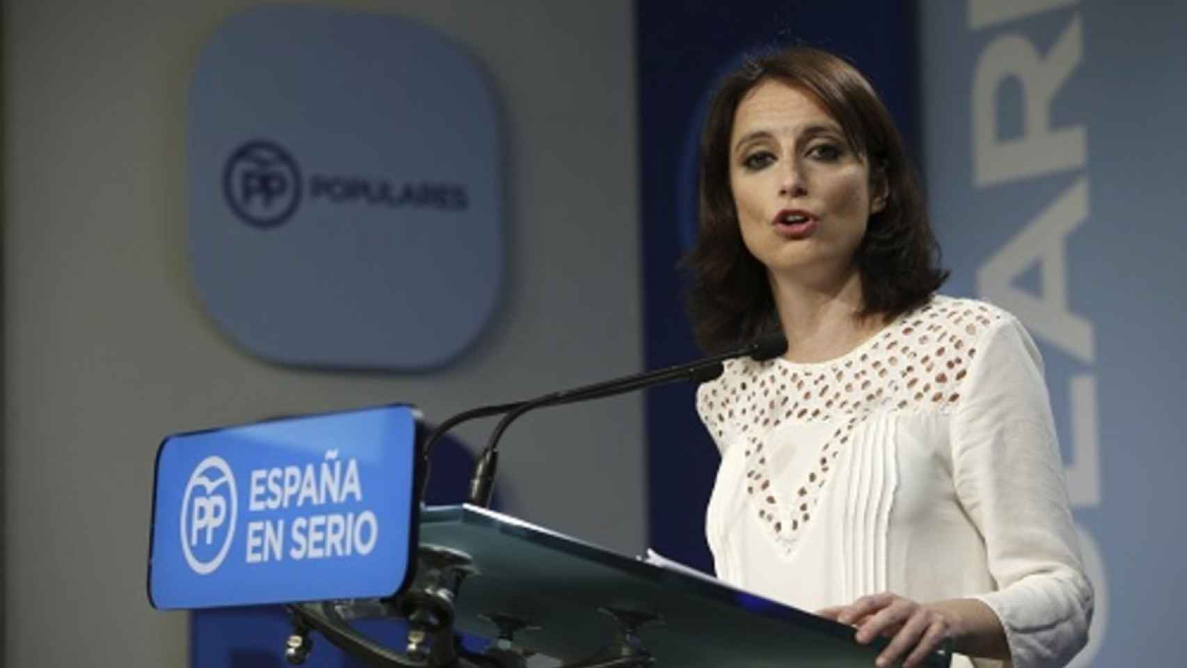 La concejal del PP en el Ayuntamiento de Madrid Andrea Levy.