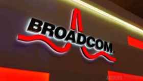 Logo de Broadcom en unas instalaciones de la compañía.