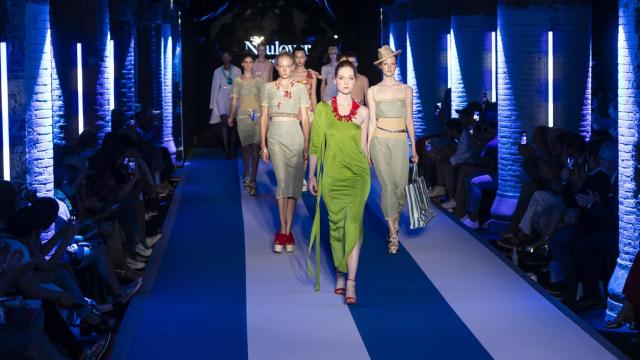 Desfile de la 080 Barcelona Fashion en junio de 2018.