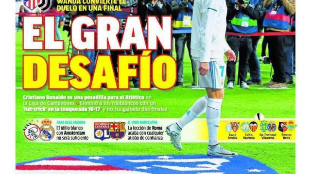 Portada MARCA (18/12/18)