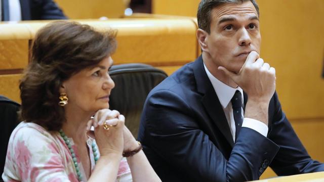 Pedro Sánchez comparece en sesión plenaria del Senado